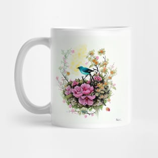 Asian Bird Splendor Mug